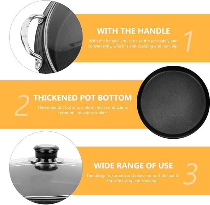 Korean Cookware Cooking Pot Large Korean Hot Pot Household Kitchenware Non-stick Cooking Pan