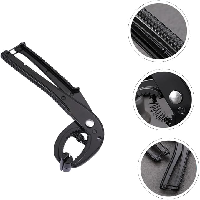 Artibetter Hot Plate Clamp Cookware Gripper Pot Holder Tongs Non-slip Anti-scald Iron Handle for Korean Stone Pot Cooking and Serving