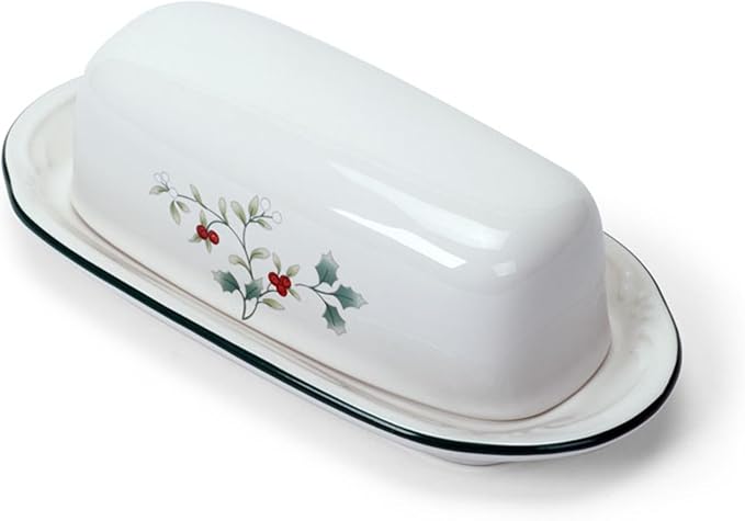 Pfaltzgraff Winterberry Covered Butter Dish Dinnerware Set, Assorted