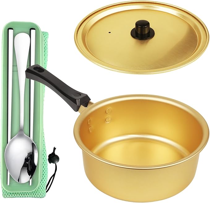 Korean Ramen Pot, Ramen Korean Cooking Pot, Aluminum Noodle Pot For Kitchen Cookware For Kitchen Cookware