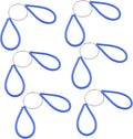 Moicstiy 6 Pcs Clay Cutter Wire, Pottery Wire Tool with Blue Handle for Ceramic Sculpting, Studio Crafting & Wheel Throwing