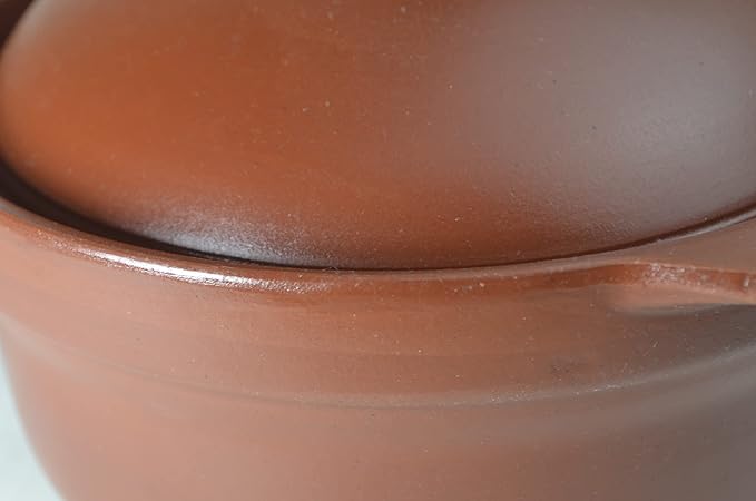 Shaguo Bowl Casserole Pot Clay Stone for Cooking Dolsot Bibimbap Soup Exclusive Range Unglazed Earthen (clay lid)