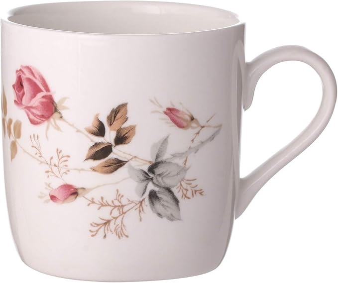 Clay Craft Ceramic Coffee Mugs and Cups - Set Of 6, Multicolor, 200ml