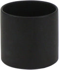 WGVI Matte Black Ceramic Cylinder Vase Width 5.5" Height 5", Flower Arrangements, Candle Holder, Terrarium Planter Pot, Storage Container Organizer, Pen Brush Holder, Home Tabletop Decor, 1 Piece