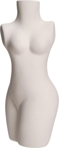 Elegant Female Torso Ceramic Vase – Modern Minimalist Body Sculpture for Home & Office Décor – Stylish Art Piece for Floral Arrangements, Dried Flowers, or Standalone Accent Decoration.