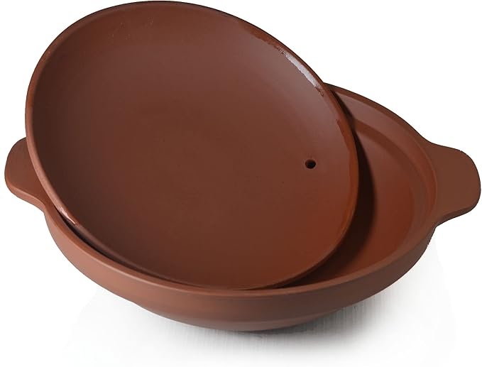 Qianshaguo Bowl zisha Clay Stone for Cooking Dolsot Bibimbap Soup Exclusive Range Unglazed Earthen (clay lid FU)