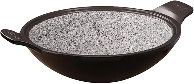 Premium Korean Stone Pot Set for Cooking Experiences, 38cmx10.2cm