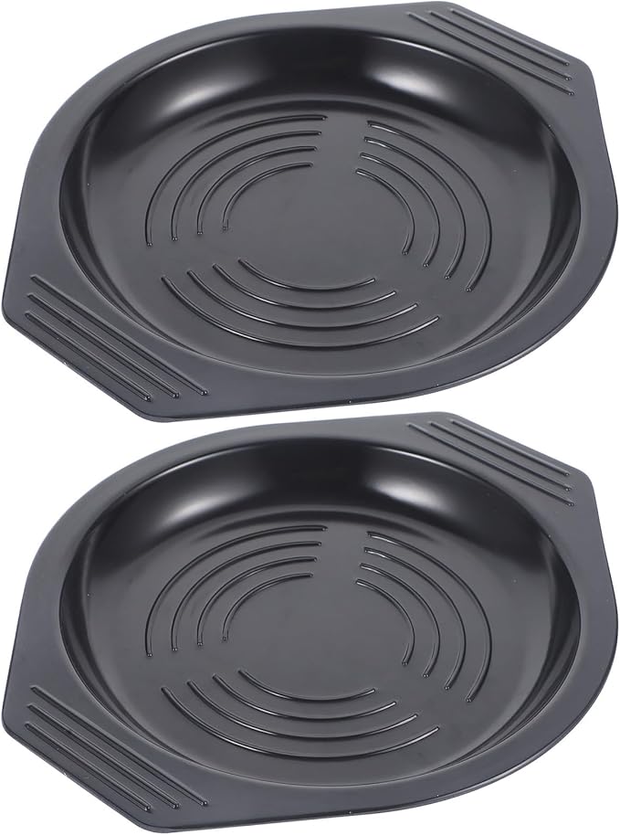 Zerodeko 2pcs Heat Resistant Casserole Pot Holder Trivet Set, High Temperature Resistant Stoneware Base Tray, Anti-scalding Insulation Pad for Kitchen Hot Dishes and Korean Stone Pot