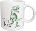 3dRose mug_193320_1 Tea Rex Ceramic Mug, 11-Ounce