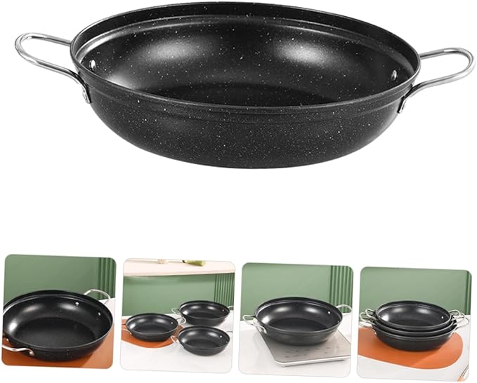 Garneck Cooking Pot Korean Stone Pot Stainless Steel Stock Round Bottom Heat Distribution Versatile Use