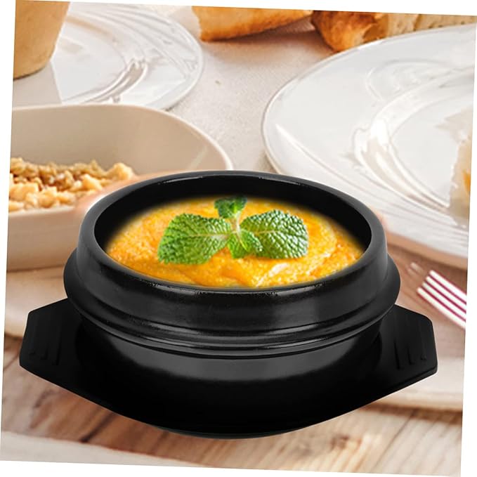 PRETYZOOM Korean Stone Pot Ceramic Bibimbap Pot Cooking Stew Kitchen Cookware Bibimbap