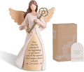 Housewarming Gifts New Home: House Warming Gift for Women Friend Homeowner - Guardian Angel Figurines for New Apartment Party Decorations Entryway Table Decor Ideas