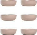10 Strawberry Street Wazee Matte Coupe Dinnerware, Bowl, Blush, Set of 6