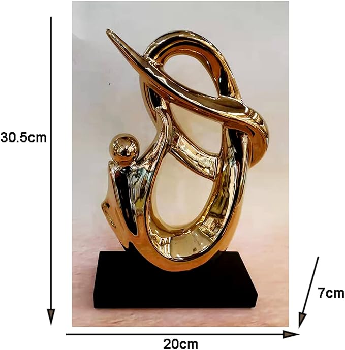 Sculptures Statues Sculptures Decoration, Ceramic Decoration Table Decoration Living Room, Decoration Apartment Modern Sculpture, d (d)