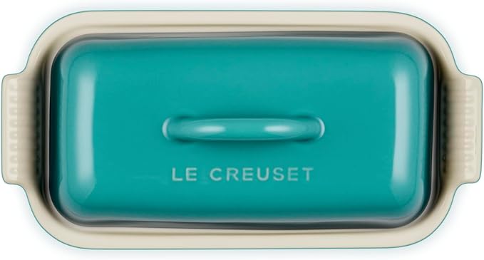 Le Creuset Stoneware Heritage Butter Dish, Riviera