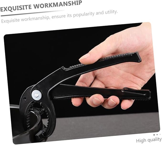 Scalding Korean Stone Pot Clamp Plier Non Slip Pot Pan Gripper for Hot Bowls Thickened Oven Clip Rust Resistant Kitchen Tool for Home Restaurant Outdoor Use