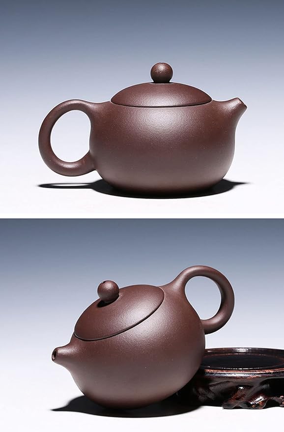 Xishi Teapot 6.5oz Chinese Zisha Clay Pot Ceramics Purple Sand Mud Kungfu Tea Set Kettle Spherical Filter