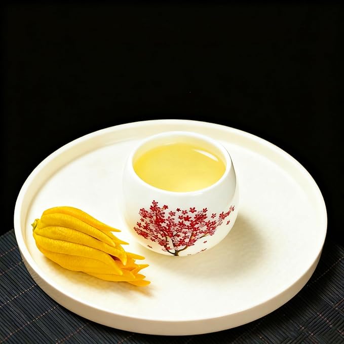 Heat Changing Sensitive Cherry Blossoms Tea Cup, Japanese Style Color Changing Ceramic Coffee Mug, Unique Magic Coffee Tea Cup for Gift Valentines (5 oz)