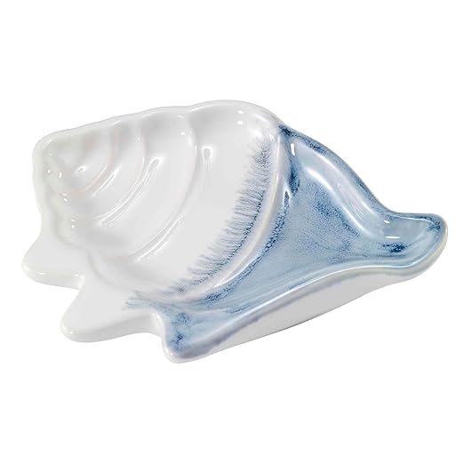 Avanti Linens - Accessory Set, Resin Tumbler, Toothbrush Holder, Soap Dish & Lotion Pump, Durable Bath Decor (Abstract Coastal Collection)