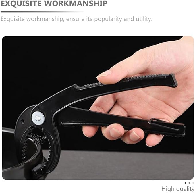 Anti-slip Korean Stone Pot Clamp, Heat-resistant Portable Pot Holder Tongs for Hot Pan and Bowl Gripper, Kitchen Cooking Utensil for Safe Handling