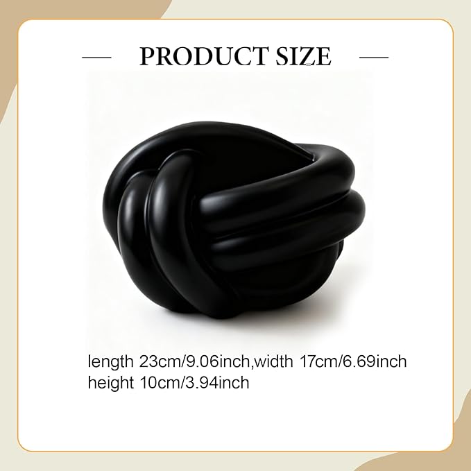 Tissue Box Cover Facial Bathroom Accessories Napkin Storage Container Ceramic for Office Vanity Living Room Bathroom Dresser, Black