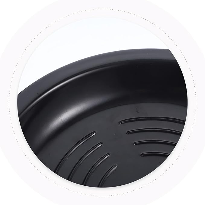 Ciieeo 2Pcs Casserole Tray Stone Bowl Trivet Dolsot Bowl Tray Korean Cooking Stone Bowl Tray Hot Pot Heat Insulation Holder for Bibimbap Korean Food and Soup