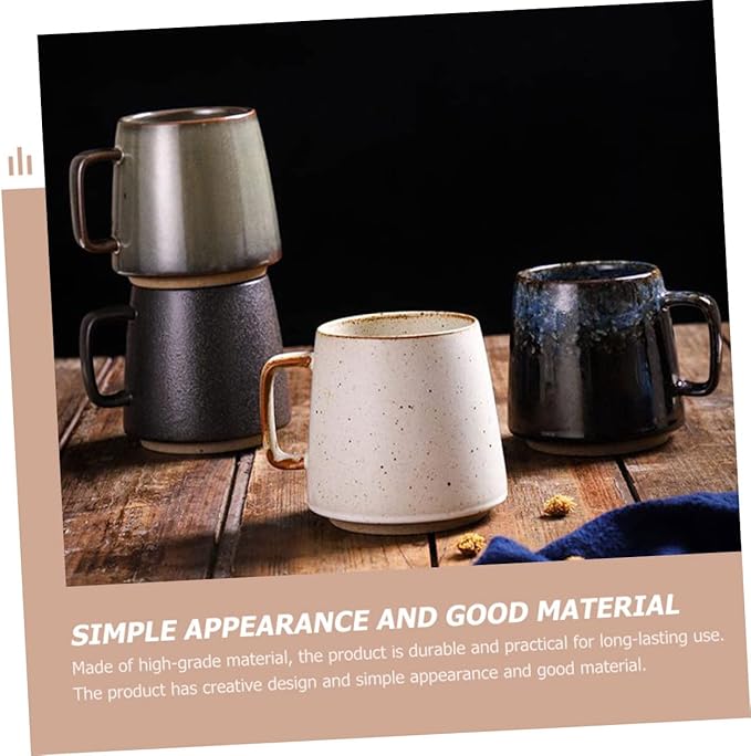 Ceramic Mug Japanese Mugs Latte Cups Ceramic Espresso Cups Coffee Cups Ceramic Japanese Coffee Cup Cappuccino Mug Handleless Ceramic Cup Coffee Mug Ceramics Office Asia w