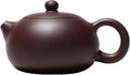 Xishi Teapot 9oz Chinese Yixing Zisha Clay Pot Snap-lid Ceramics Purple Sand Mud Kungfu Tea Set Kettle 14 Hole Filter (purple 270ml)