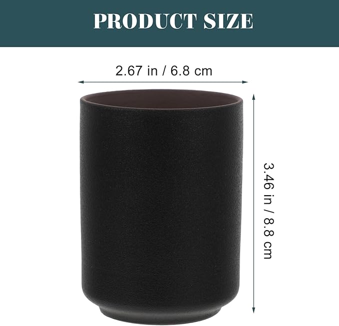 Vintage Ceramic Tea Cup Multi-use Water Container for Oolong and Black Tea Design for Home to Edges