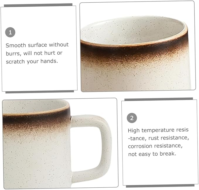 DECHOUS Chinese Tea Cup Porcelain Fair Cup Tea Brewing Mug Lightweight Ceramic Mug for Home Office