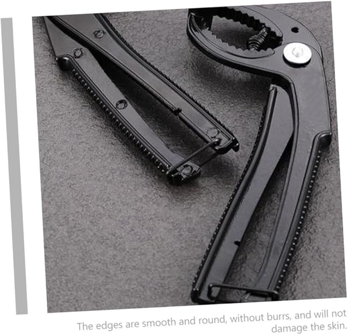 Tofficu Anti-scald Korean Stone Pot Clamp Tongs, Non-slip Iron Pan Gripper for Hot Pot and Cookware Handling in Kitchen