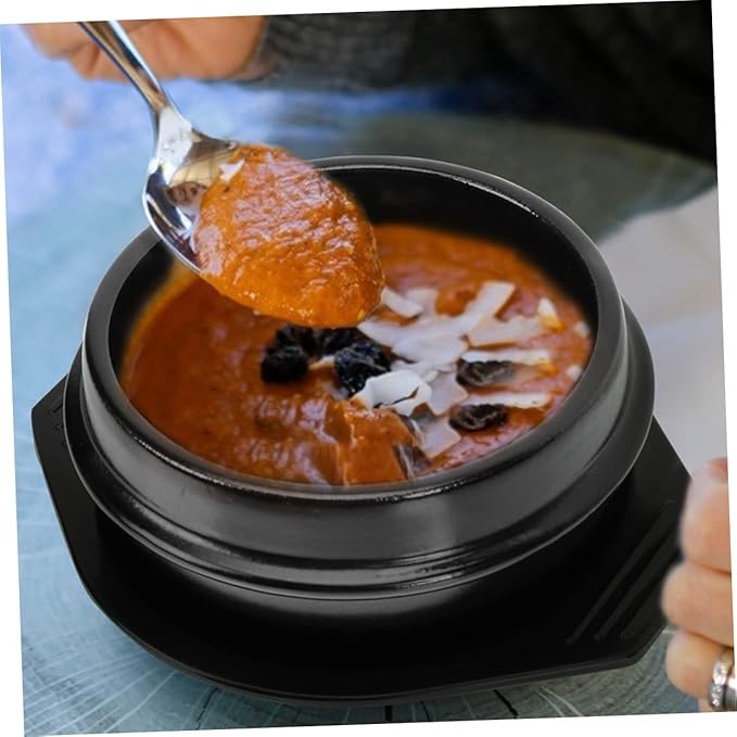 PRETYZOOM Korean Stone Pot Ceramic Bibimbap Pot Cooking Stew Kitchen Cookware Bibimbap