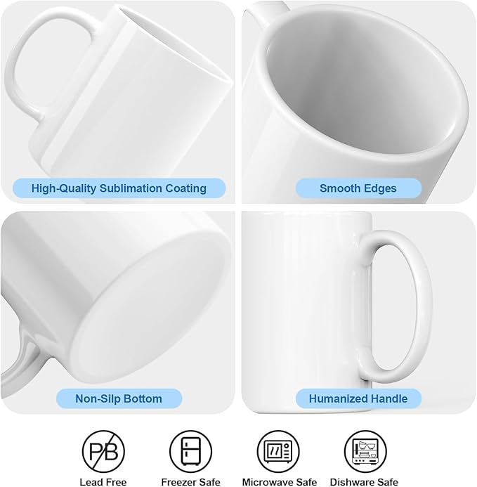 Ceramic Coffee Future Bestselling Author Funny Tea Cup Design Gifts for Men, Women, Friends, Mom, Dad, Son, Daughter. 11oz.