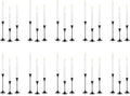 Nuptio Black Candlestick Holders 30 Pcs Candle Sticks Holder Metal Tapered Candle Holder Taper Candle Holders for Wedding Christmas Party Celebration Mantel Dinner Home Decoration