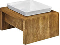 Bowsers Artisan Diner Single Dog Feeder, Large, Bamboo