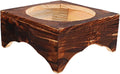 Korean Clay Pot Stand Wooden Pot Rack for Rice Casserole Non-slip Kitchen Decor