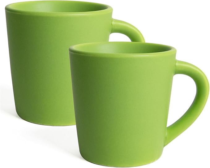 4.2 oz Espresso Cups Set of 2, Ceramic Coffee Mugs Demitasse Cups, Small Espresso Mugs for Shot of Coffee, Tea Cups with Handles, Gift for coffee Lovers