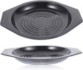 Ciieeo 2Pcs Casserole Tray Stone Bowl Trivet Dolsot Bowl Tray Korean Cooking Stone Bowl Tray Hot Pot Heat Insulation Holder for Bibimbap Korean Food and Soup
