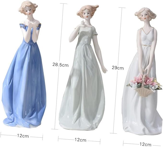 Unique Ceramic Figurine Home Adornment Delicate Crafts for Home Decor Living Room