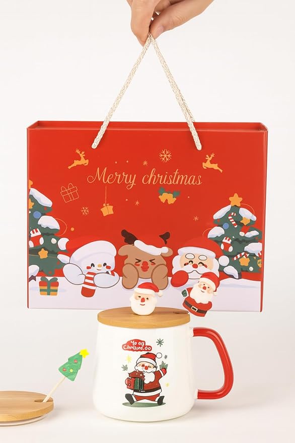 Premium Holiday Relaxation Gift Set collection (Santa’s Merriment Mug)