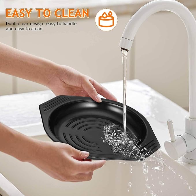 2Pcs Casserole Pot Holder 8.5" Stone Pot Trivet Heat Resistant Tray Hot Pot Holder Mats Melamine Heat Resistant Pads for Hot Pot Stone Pot Casserole
