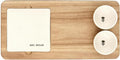 Santa Barbara Design Studio Dessert Board Serving Set Wood Serving Platter Tray and Mini Topping Bowls, 4-Piece, Hey Sugar