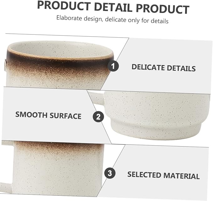 DECHOUS Chinese Tea Cup Porcelain Fair Cup Tea Brewing Mug Lightweight Ceramic Mug for Home Office