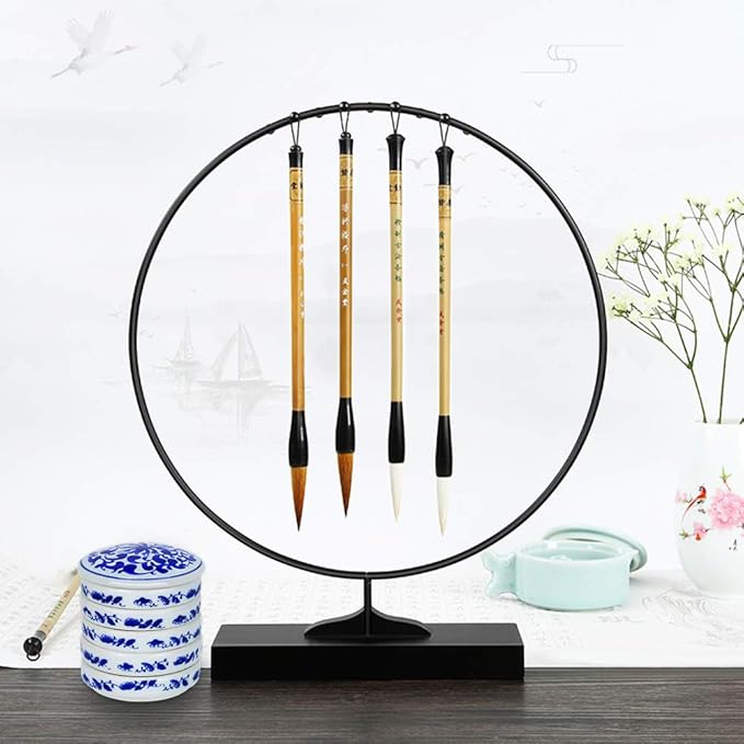 5 Layers Mixing Trays Set Round Porcelain Watercolor Palettes Sauce Dishes