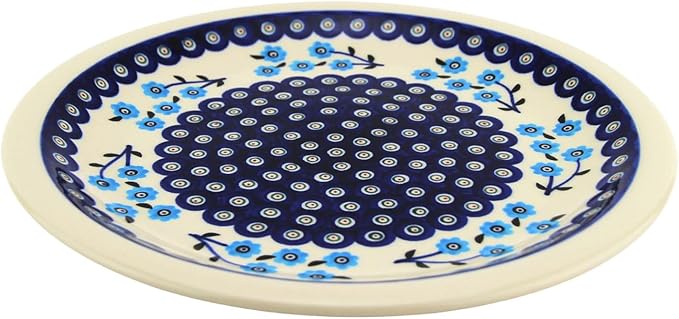 Polish Pottery Market Handmade Dinner Plate 10.75" Diameter by Zaklady Boleslawiec Poland - Dinnerware - Polish Stoneware