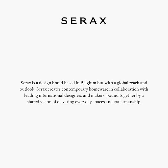 Serax Flower Vase | Sicily by Ottolenghi | Colorful Fish Stoneware Home Decor Living Room for Coffee Table, Kitchen Decorations | Modern Entryway Table Decor or for Shelves | Unique Centerpiece Vases