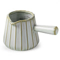 Espresso Cup Ceramic, Espresso Accessories, Espresso Measuring Cup with Handle, Expresso Shots Cups with Spout, 6 OZ / 200ML, Light Green
