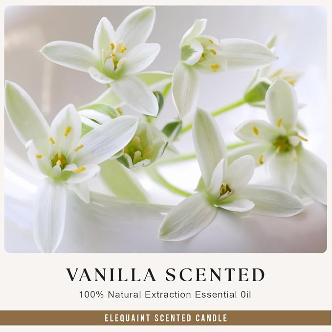 Housewarming Gifts New Home, Best Housewarming Gifts 2026 - Handmade Vanilla Scented Candle - New Home Gift Candle Ideas, House Warming Gift for Friends Couple New Homeowner (7oz)