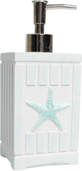 Sweet Home Collection Bathroom Accessories Sets Unique Collections Modern Classic Contemporary Decorative Beautiful Designs Bath Shower Tub Décor, Lotion Pump/Soap Dispenser, Beach Shells (Pack of 1)