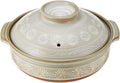 TIKUSAN Donabe Japanese Hot Pot Banko Ware Made in Japan (7 go(51 fl oz.))